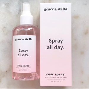 NWT Grace & Stella Spray All Day Rose Facial Spray